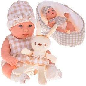 BABY DOLL BABA NYUSZI KABALÁVAL, Bézs színben