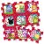 Habtapi Állatok Számok, 9 db A puzzle méretei: 31 cm x 31 cm x 1,5 cm