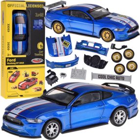 Ford Mustang GT 1:42 fém autó TUNING készlet
