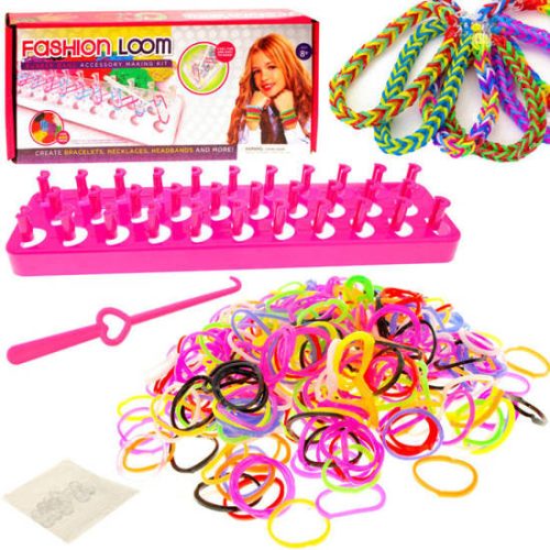 Eredeti Loom Band Starter gumiszalagok 400 db