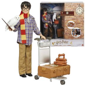   Harry Potter – 9 és 3/4 vágány játékszett Harry Potter figurával