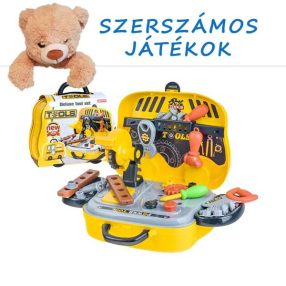 Szerszámos játékok a kis barkácsolóknak