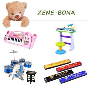 Zene-bona, Játékhangszerek